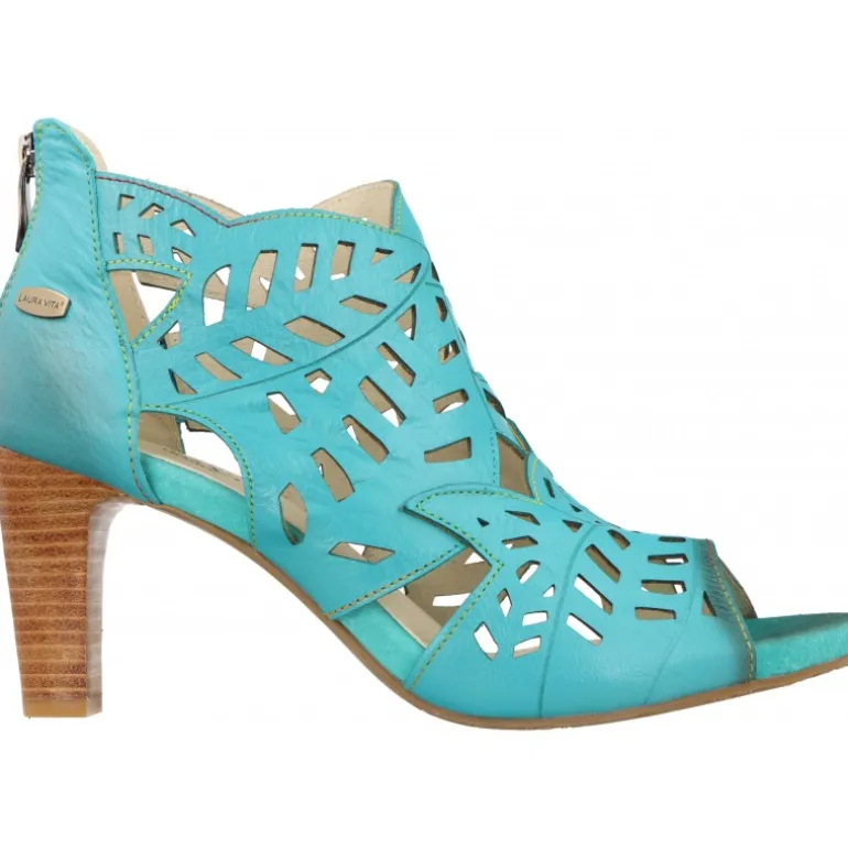 Sandales|Talons*Laura Vita Albane 048 Turquoise
