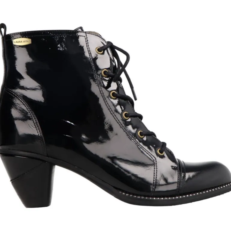 Bottines*Laura Vita Alcizeeo 78 Verniz Noir