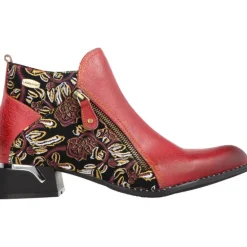 Bottines*Laura Vita Aliceo 14 Rouge