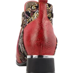 Bottines*Laura Vita Aliceo 14 Rouge