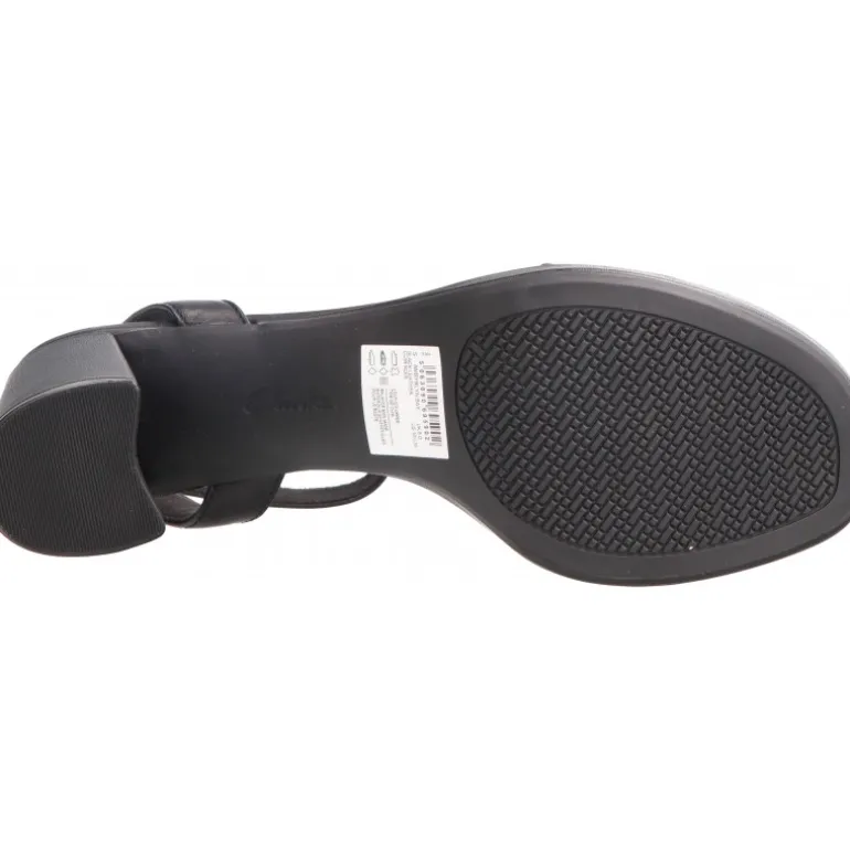 Sandales|Talons*Clarks AmbyrLyn Bay Black Leather