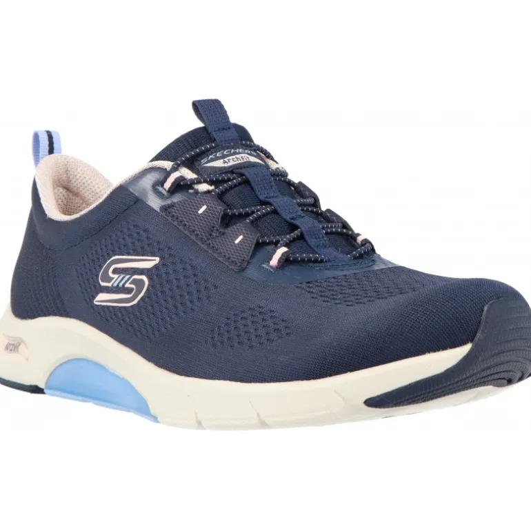 Baskets*Skechers Arch Fit MELLOW Navy/Pink