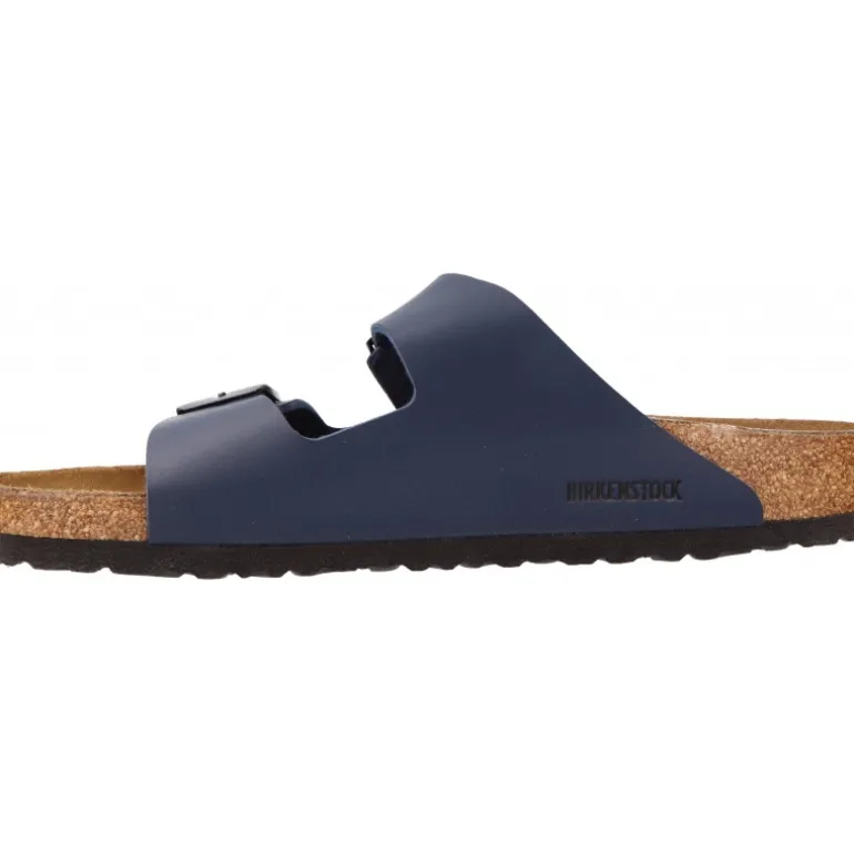Sandales*Birkenstock Arizona Birko Flor Bleu