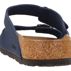 Sandales*Birkenstock Arizona Birko Flor Bleu