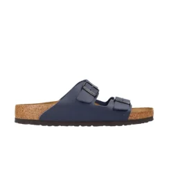 Sandales*Birkenstock Arizona Birko Flor Bleu