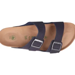 Sandales*Birkenstock Arizona Classic Vegan Indigo Blue