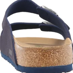 Sandales*Birkenstock Arizona Classic Vegan Indigo Blue