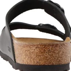 Sandales*Birkenstock Arizona Cuero Natural Black
