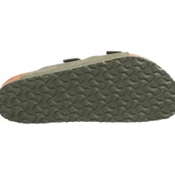Sandales*Birkenstock Arizona Desert Dust Green Vegan