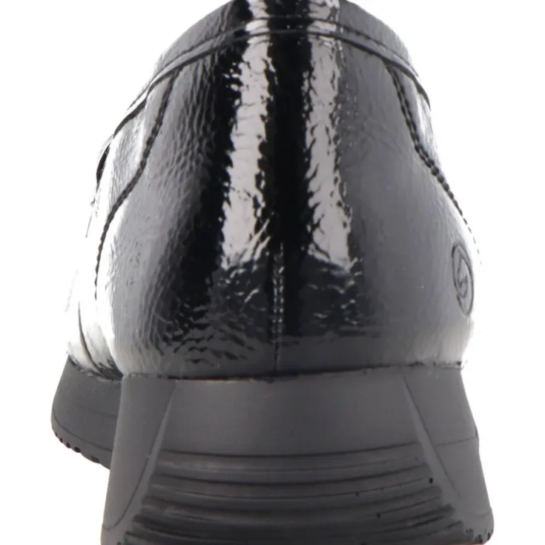 Mocassins*Remonte Avery cuir verni Black