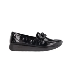 Mocassins*Remonte Avery cuir verni Black