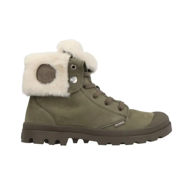 Bottines*Palladium Baggy Nubuck WL Dusky Green