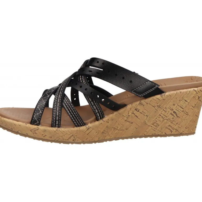 Sandales|Tongs*Skechers Beverlee Hot Spring Noir