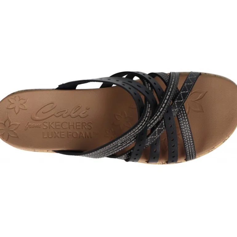 Sandales|Tongs*Skechers Beverlee Hot Spring Noir