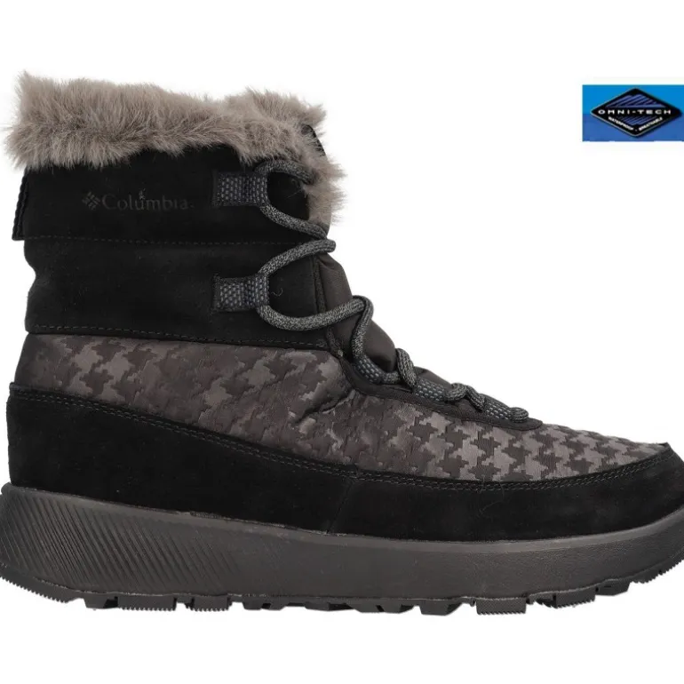Bottines*Columbia Black Slopeside Peak Luxe Graphite