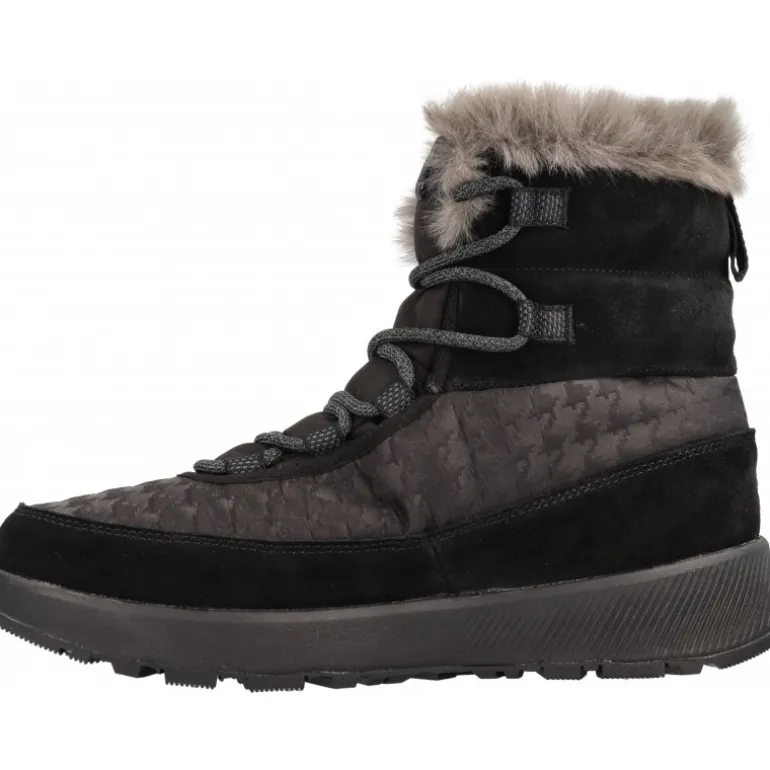 Bottines*Columbia Black Slopeside Peak Luxe Graphite