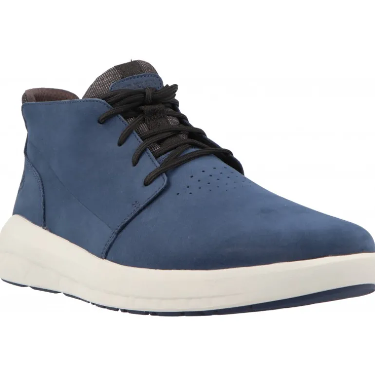 Bottes / Montantes|Casual*Timberland Bradstreet Ultra PT Chukka Navy Nubuck