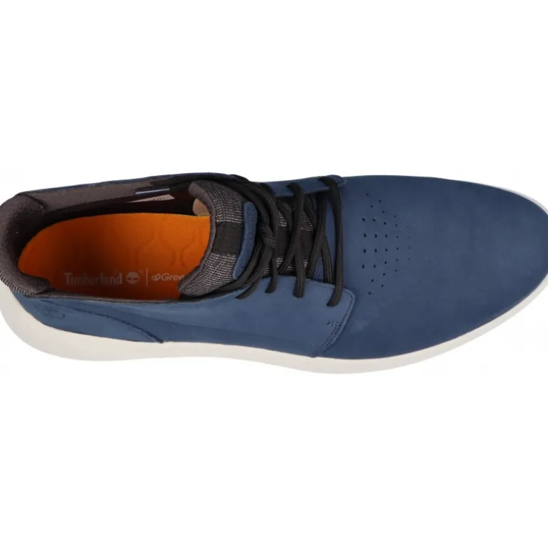 Bottes / Montantes|Casual*Timberland Bradstreet Ultra PT Chukka Navy Nubuck