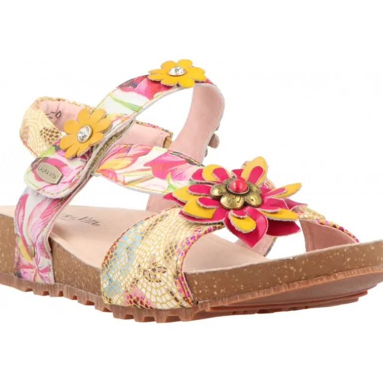 Sandales*Laura Vita Brcyano 83 Rose