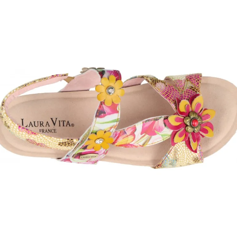 Sandales*Laura Vita Brcyano 83 Rose