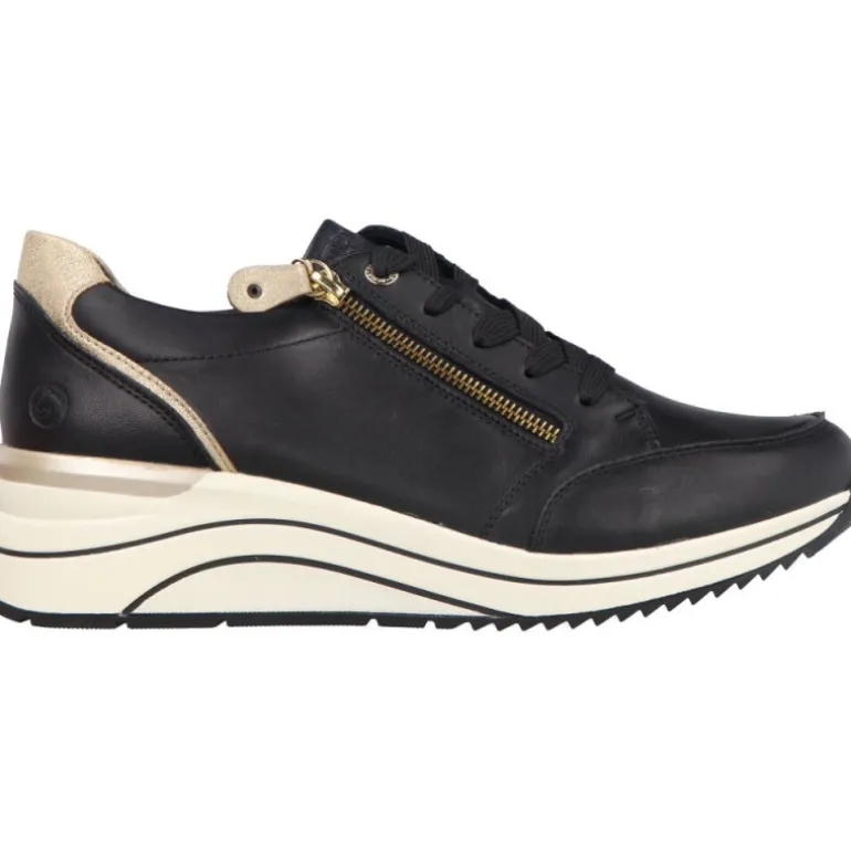 Sneakers*Remonte Cala Black Gold