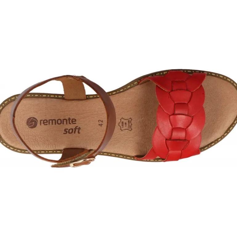Sandales*Remonte Carol Rouge