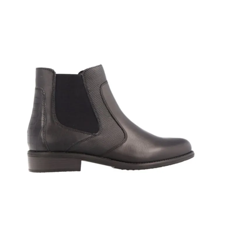 Bottines*Remonte Castor Black