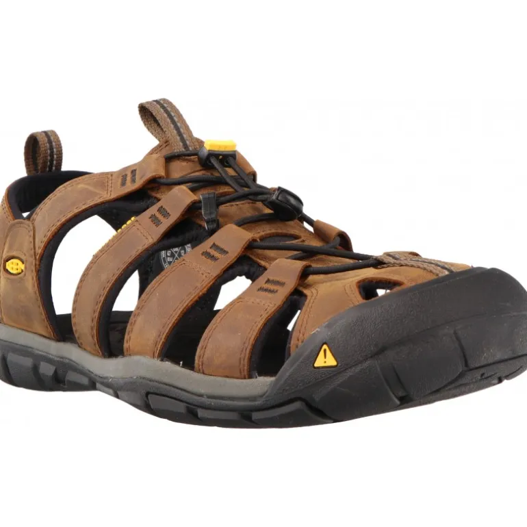 Montagne|Sandales*Keen Clearwater Cnx Leather Dark Earth/Black