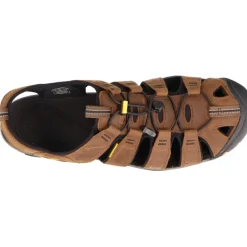 Montagne|Sandales*Keen Clearwater Cnx Leather Dark Earth/Black