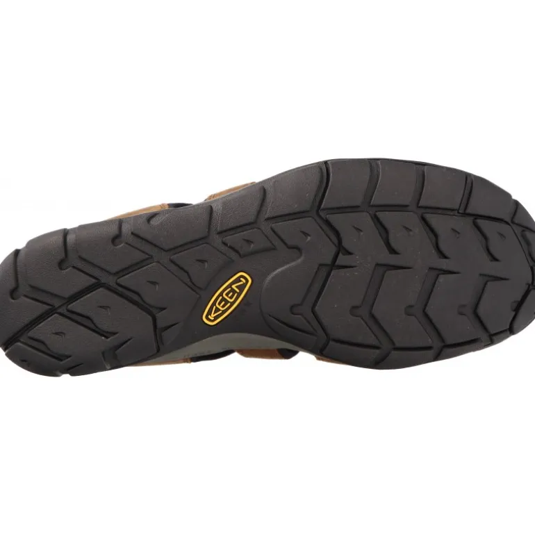 Montagne|Sandales*Keen Clearwater Cnx Leather Dark Earth/Black