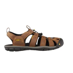 Montagne|Sandales*Keen Clearwater Cnx Leather Dark Earth/Black