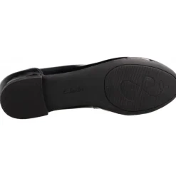 Ballerines*Clarks Couture Bloom Black Pat