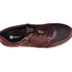 Sneakers*Remonte Cristal Burgundy