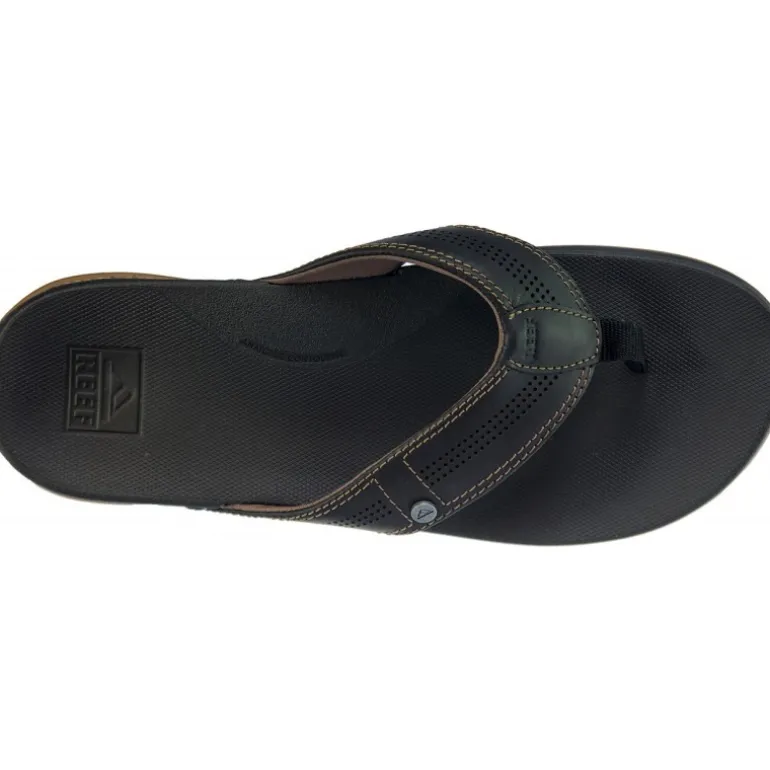 Tongs*Reef Cushion Bounce Lux Black Brown