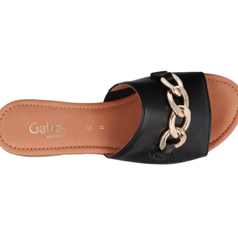 Sandales|Tongs*Gabor Dana Black