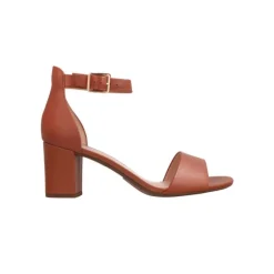 Sandales|Talons*Clarks Deva Mae Tan Leather