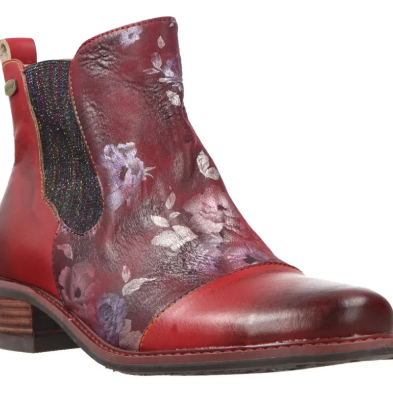 Bottines*Laura Vita Emcmao 65 Rouge