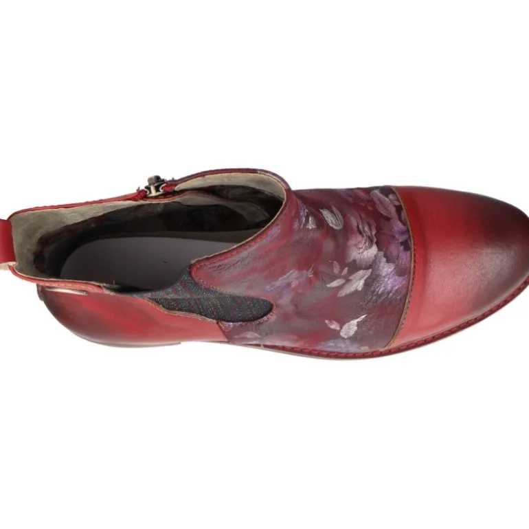 Bottines*Laura Vita Emcmao 65 Rouge