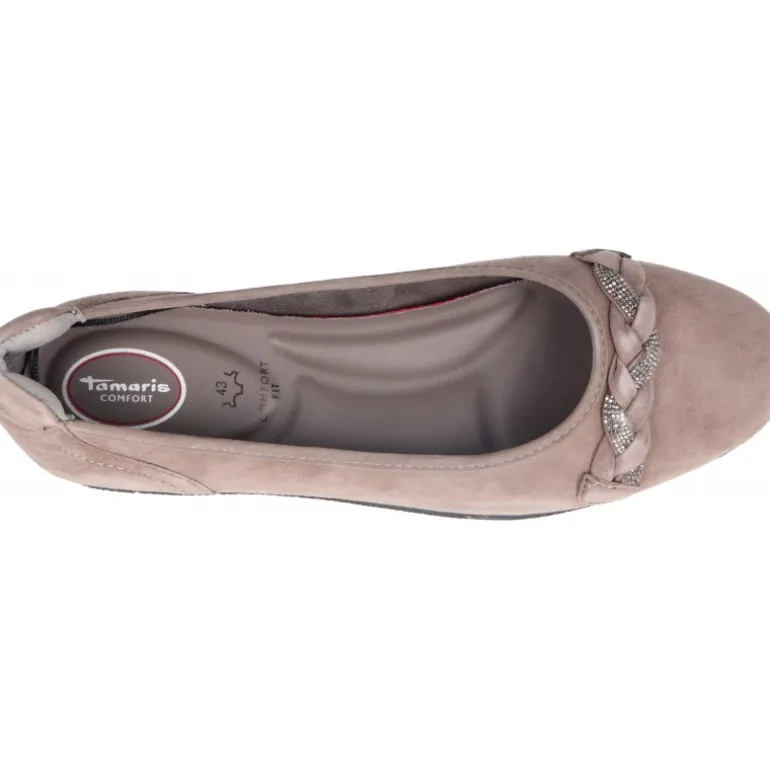 Ballerines*Tamaris Comfort Estel Taupe