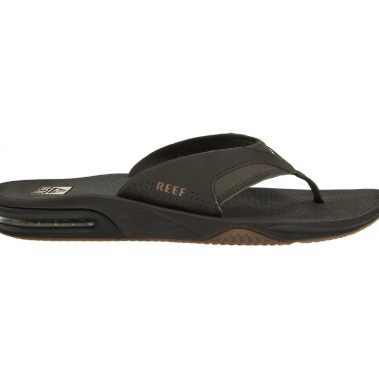 Tongs*Reef Fanning Marron Gum