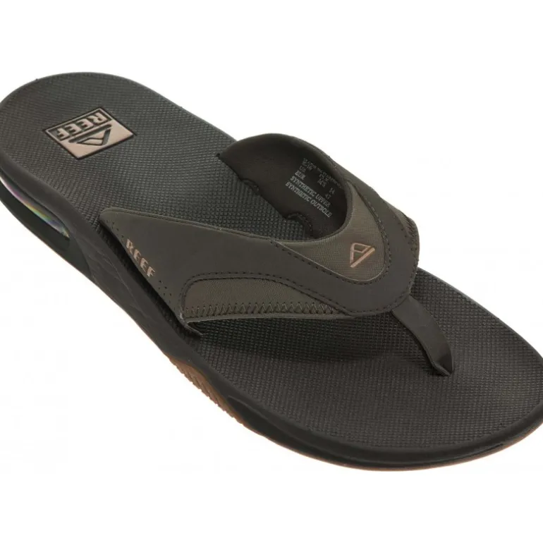 Tongs*Reef Fanning Marron Gum