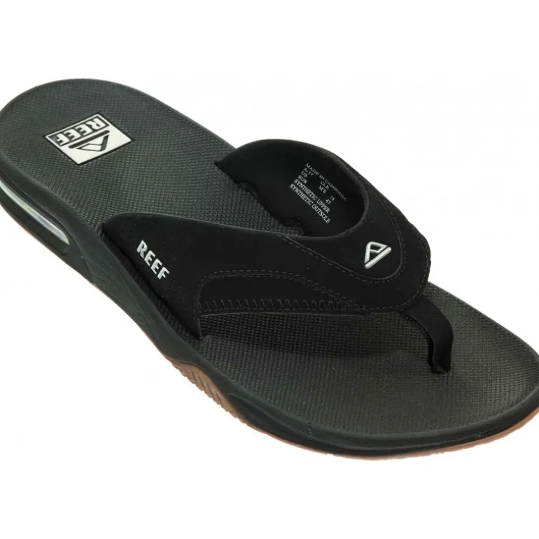 Tongs*Reef Fanning Noir Silver