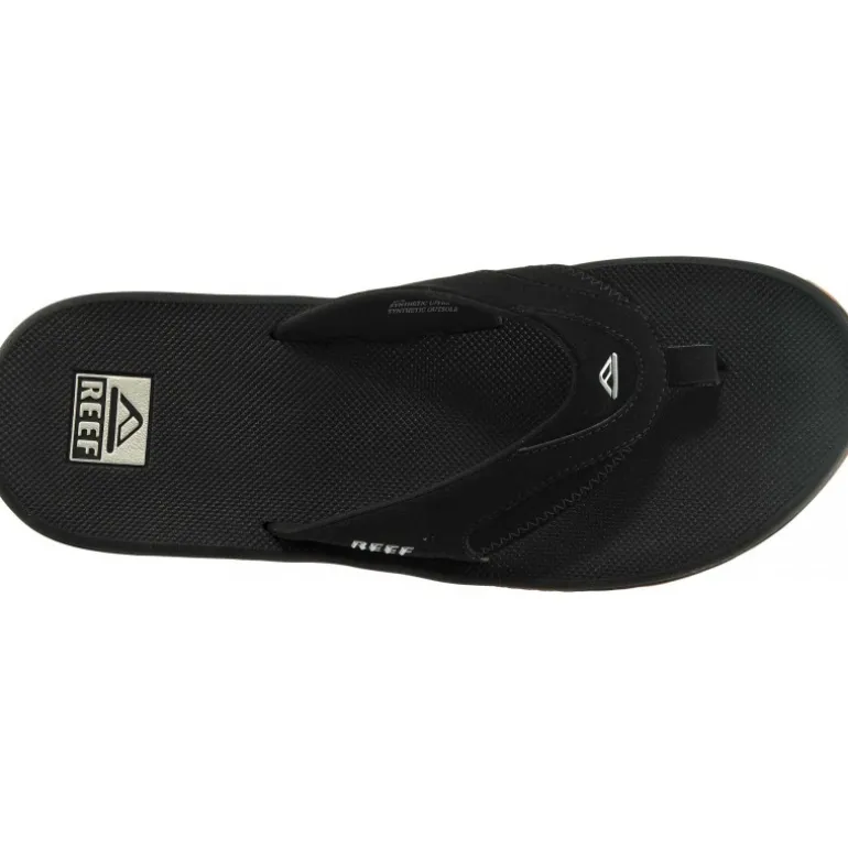 Tongs*Reef Fanning Noir Silver