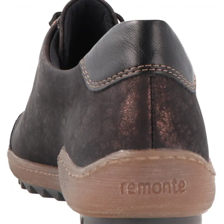 Sneakers*Remonte Federica Black Antique