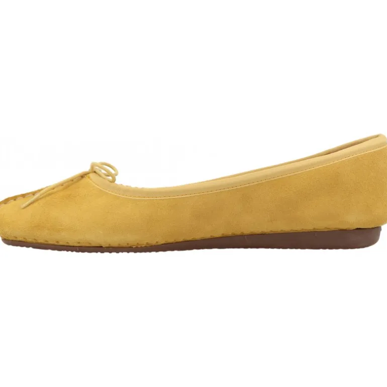 Ballerines*Clarks Freckle Ice Yellow