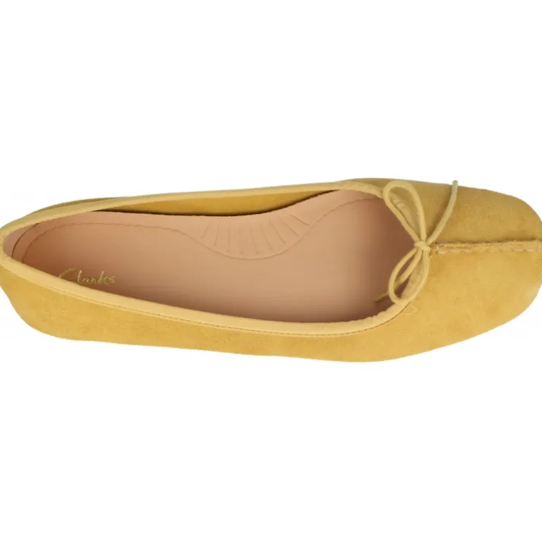Ballerines*Clarks Freckle Ice Yellow
