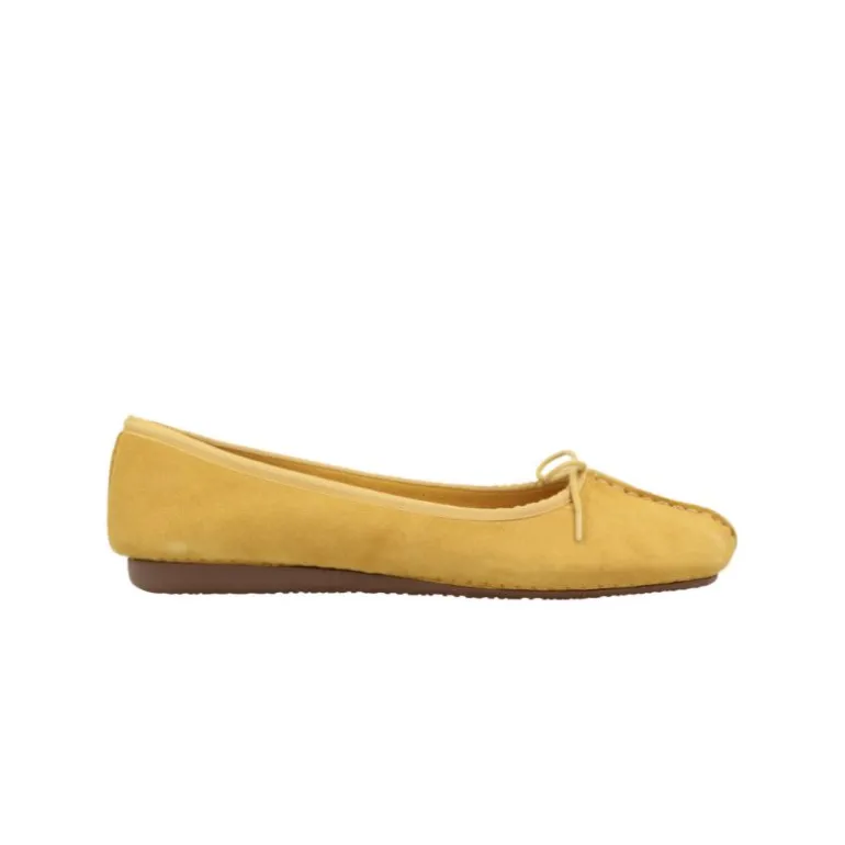 Ballerines*Clarks Freckle Ice Yellow