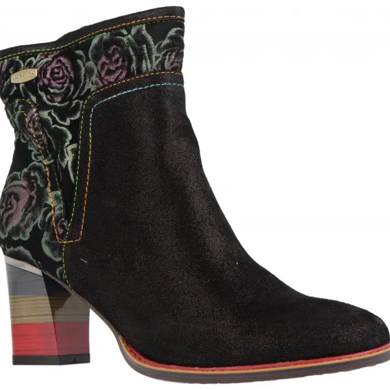 Bottines|Talons*Laura Vita Geceko 01B Anthracite