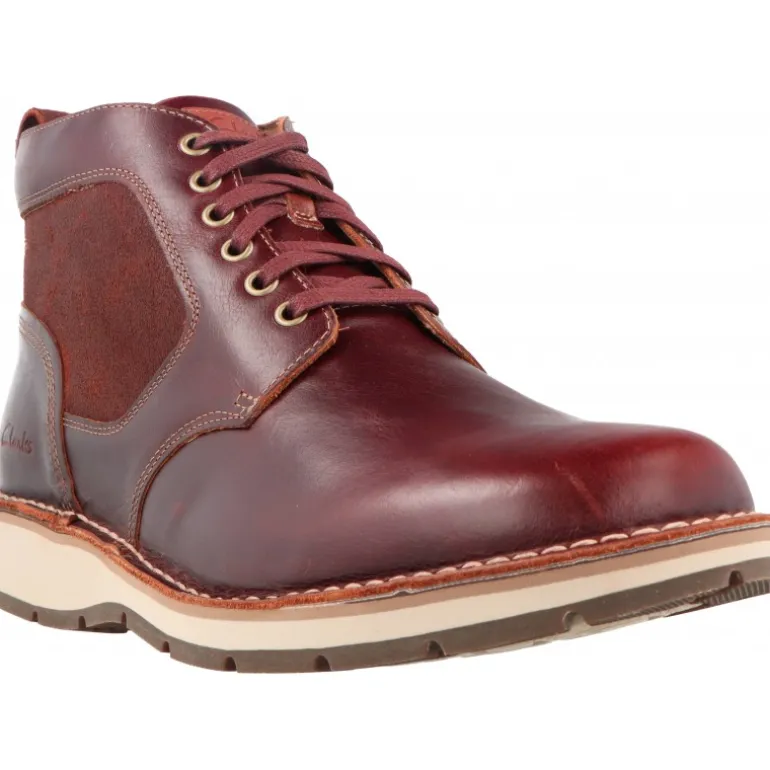 Bottes / Montantes|Casual*Clarks Gravelle Top Brown Leather