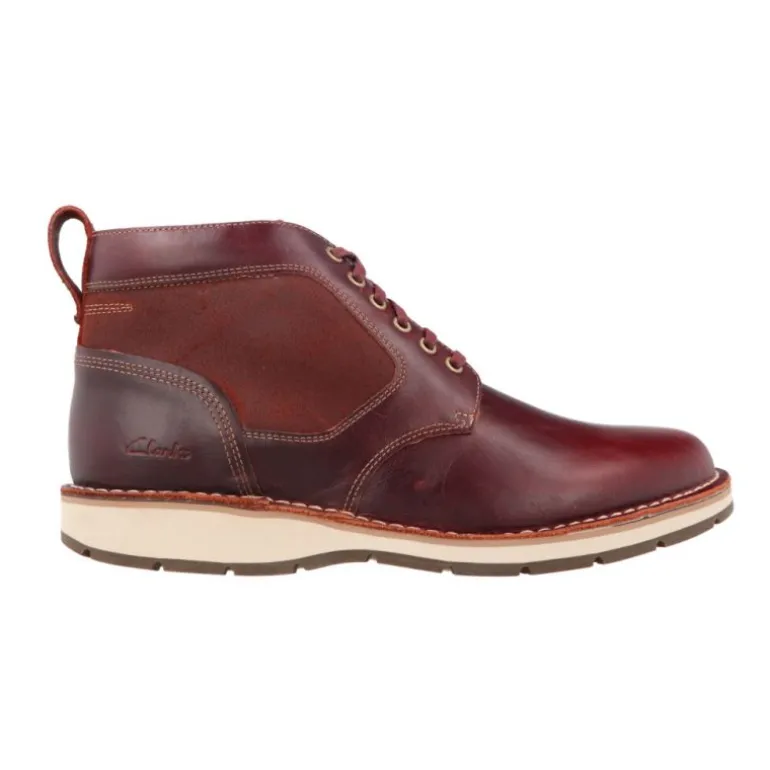 Bottes / Montantes|Casual*Clarks Gravelle Top Brown Leather